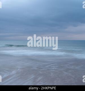 Sonnenaufgang an der Nordostküste Stockfoto