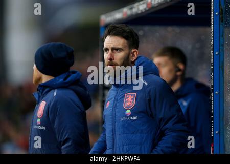 Huddersfield, Großbritannien. 05th. Februar 2022. Danny Schofield aus Huddersfield Town Kredit: Nachrichtenbilder /Alamy Live News Stockfoto