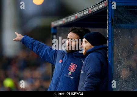 Huddersfield, Großbritannien. 05th. Februar 2022. Danny Schofield von Huddersfield Town in Huddersfield, Vereinigtes Königreich am 2/5/2022. (Foto von Ben Early/News Images/Sipa USA) Quelle: SIPA USA/Alamy Live News Stockfoto