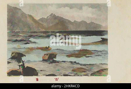 Kunst inspiriert von Einer frischen Brise, Lake Wakatipu, Muir & Moodie Studio, Fotostudio, 1900-1903, Dunedin, Klassische Werke, die von Artotop mit einem Schuss Moderne modernisiert wurden. Formen, Farbe und Wert, auffällige visuelle Wirkung auf Kunst. Emotionen durch Freiheit von Kunstwerken auf zeitgemäße Weise. Eine zeitlose Botschaft, die eine wild kreative neue Richtung verfolgt. Künstler, die sich dem digitalen Medium zuwenden und die Artotop NFT erschaffen Stockfoto