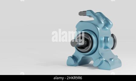 Zukünftiger Elektromotor Stockfoto