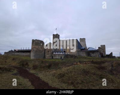 Rakvere, Estland - 13. November 2021: Burg Rakvere Stockfoto