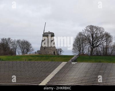 Rakvere, Estland - 13. November 2021: Vallimae Laululava Stockfoto