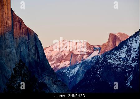 Yosemite und Morgan Territory Stockfoto