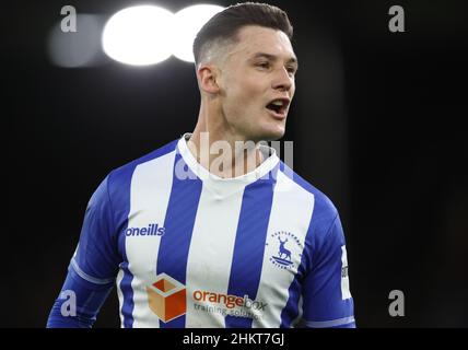 London, England, 5th. Februar 2022. Luke Molyneux von Hartlepool United während des Emirates FA Cup Spiels im Selhurst Park, London. Bildnachweis sollte lauten: Paul Terry / Sportimage Stockfoto