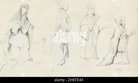 Kunst, inspiriert von vermutlich anhand von Beispielen aus dem Buch „Medieval Knights and Armor“ von Samuel Rush Meyrick. Sächsische Frau, dänische Kriegerin, gallischer König und der römisch-deutsche Kaiser Heinrich V., Klassische Werke, die von Artotop mit einem Schuss Moderne modernisiert wurden. Formen, Farbe und Wert, auffällige visuelle Wirkung auf Kunst. Emotionen durch Freiheit von Kunstwerken auf zeitgemäße Weise. Eine zeitlose Botschaft, die eine wild kreative neue Richtung verfolgt. Künstler, die sich dem digitalen Medium zuwenden und die Artotop NFT erschaffen Stockfoto