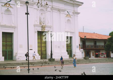 Alte Kolonialstadt Santa fe de Antioquia, Kolumbien Stockfoto