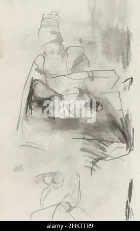 Kunst inspiriert von sitzender Figur Den Haag, Classic Works modernisiert von Artotop mit einem Schuss Moderne. Formen, Farbe und Wert, auffällige visuelle Wirkung auf Kunst. Emotionen durch Freiheit von Kunstwerken auf zeitgemäße Weise. Eine zeitlose Botschaft, die eine wild kreative neue Richtung verfolgt. Künstler, die sich dem digitalen Medium zuwenden und die Artotop NFT erschaffen Stockfoto