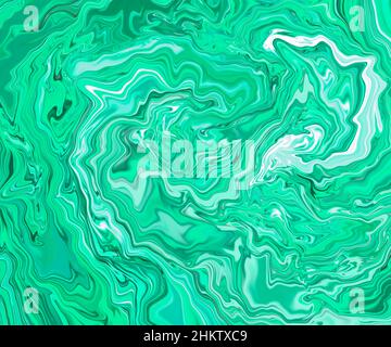 Flüssige Farbkunst von Visax Stockfoto