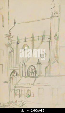 Kunst inspiriert von der Nordseite mit dem linken Teil des Königspalastes und in der Mitte der Neuen Kirche. An der Front Handkarren.mit der Nieuwe Kerk, Classic Works modernisiert von Artotop mit einem Schuss Moderne. Formen, Farbe und Wert, auffällige visuelle Wirkung auf Kunst. Emotionen durch Freiheit von Kunstwerken auf zeitgemäße Weise. Eine zeitlose Botschaft, die eine wild kreative neue Richtung verfolgt. Künstler, die sich dem digitalen Medium zuwenden und die Artotop NFT erschaffen Stockfoto
