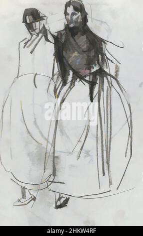 Kunst inspiriert von zwei Frauen, Walking, Classic Works modernisiert von Artotop mit einem Schuss Moderne. Formen, Farbe und Wert, auffällige visuelle Wirkung auf Kunst. Emotionen durch Freiheit von Kunstwerken auf zeitgemäße Weise. Eine zeitlose Botschaft, die eine wild kreative neue Richtung verfolgt. Künstler, die sich dem digitalen Medium zuwenden und die Artotop NFT erschaffen Stockfoto