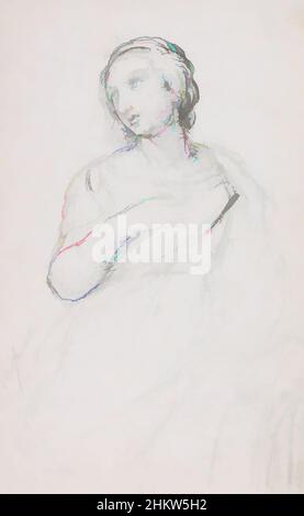 Kunst inspiriert von Copy nach Rafaels 'St. Catherine of Alexandria, Klassisches Werk, das von Artotop mit einem Schuss Moderne modernisiert wurde. Formen, Farbe und Wert, auffällige visuelle Wirkung auf Kunst. Emotionen durch Freiheit von Kunstwerken auf zeitgemäße Weise. Eine zeitlose Botschaft, die eine wild kreative neue Richtung verfolgt. Künstler, die sich dem digitalen Medium zuwenden und die Artotop NFT erschaffen Stockfoto