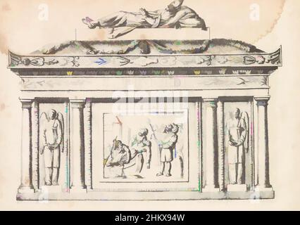 Kunst inspiriert von Reliquie des Heiligen Rombout, 1825, Reliquie des Heiligen Rombout, hergestellt 1825. Auf der Brust die Inschrift 'S. Rumoldi“. Illustration in einer Publikation anlässlich des 50th. Jahrestages des Jubiläums des Heiligen Rumoldus oder Rombout, des schutzpatrons der Stadt der, im Jahr 1825, modernisierte klassische Werke von Artotop mit einem Schuss Moderne. Formen, Farbe und Wert, auffällige visuelle Wirkung auf Kunst. Emotionen durch Freiheit von Kunstwerken auf zeitgemäße Weise. Eine zeitlose Botschaft, die eine wild kreative neue Richtung verfolgt. Künstler, die sich dem digitalen Medium zuwenden und die Artotop NFT erschaffen Stockfoto