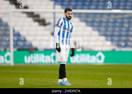 Huddersfield, Großbritannien. 05th. Februar 2022. Pipa #2 von Huddersfield Town in Huddersfield, Vereinigtes Königreich am 2/5/2022. (Foto von Ben Early/News Images/Sipa USA) Quelle: SIPA USA/Alamy Live News Stockfoto