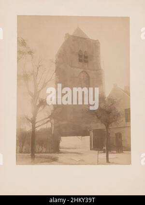 Kunst inspiriert von Kirchturm in Ouwerkerk, anoniem (Monumentenzorg) (zugeschrieben), Ouwerkerk, 1897, fotografische Unterstützung, Karton, Albumen Print, Höhe 232 mm × Breite 177 mm, Classic Works modernisiert von Artotop mit einem Schuss Moderne. Formen, Farbe und Wert, auffällige visuelle Wirkung auf Kunst. Emotionen durch Freiheit von Kunstwerken auf zeitgemäße Weise. Eine zeitlose Botschaft, die eine wild kreative neue Richtung verfolgt. Künstler, die sich dem digitalen Medium zuwenden und die Artotop NFT erschaffen Stockfoto