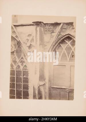 Kunst inspiriert von Teilen der Großen Kirche in Breda, anoniem (Monumentenzorg) (zugeschrieben), Breda, 1890 - 1920, fotografische Unterstützung, Karton, Albumen Print, Höhe 224 mm × Breite 172 mm, Classic Works modernisiert von Artotop mit einem Schuss Moderne. Formen, Farbe und Wert, auffällige visuelle Wirkung auf Kunst. Emotionen durch Freiheit von Kunstwerken auf zeitgemäße Weise. Eine zeitlose Botschaft, die eine wild kreative neue Richtung verfolgt. Künstler, die sich dem digitalen Medium zuwenden und die Artotop NFT erschaffen Stockfoto