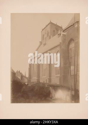 Kunst inspiriert von Blick auf die Geertruidskerk in Geertruidenberg, anoniem (Monumentenzorg) (zugeschrieben), Geertruidenberg, 1895, fotografische Unterstützung, Karton, Albumen Print, Höhe 234 mm × Breite 180 mm, Classic Works modernisiert von Artotop mit einem Schuss Moderne. Formen, Farbe und Wert, auffällige visuelle Wirkung auf Kunst. Emotionen durch Freiheit von Kunstwerken auf zeitgemäße Weise. Eine zeitlose Botschaft, die eine wild kreative neue Richtung verfolgt. Künstler, die sich dem digitalen Medium zuwenden und die Artotop NFT erschaffen Stockfoto