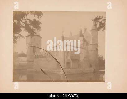 Kunst inspiriert von Blick auf Schloss Heeswijk, anoniem (Monumentenzorg) (zugeschrieben), Kasteel Heeswijk, 1892, fotografische Unterstützung, Karton, Albumen Print, Höhe 173 mm × Breite 224 mm, Classic Works modernisiert von Artotop mit einem Schuss Moderne. Formen, Farbe und Wert, auffällige visuelle Wirkung auf Kunst. Emotionen durch Freiheit von Kunstwerken auf zeitgemäße Weise. Eine zeitlose Botschaft, die eine wild kreative neue Richtung verfolgt. Künstler, die sich dem digitalen Medium zuwenden und die Artotop NFT erschaffen Stockfoto