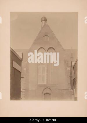 Kunst inspiriert von der Südseite der reformierten Kirche in Waalwijk, anoniem (Monumentenzorg) (zugeschrieben), Waalwijk, 1895, fotografische Unterstützung, Karton, Albumen Print, Höhe 232 mm × Breite 176 mm, Classic Works modernisiert von Artotop mit einem Schuss Moderne. Formen, Farbe und Wert, auffällige visuelle Wirkung auf Kunst. Emotionen durch Freiheit von Kunstwerken auf zeitgemäße Weise. Eine zeitlose Botschaft, die eine wild kreative neue Richtung verfolgt. Künstler, die sich dem digitalen Medium zuwenden und die Artotop NFT erschaffen Stockfoto