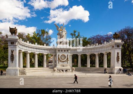 Benito Juárez-Plenarsaal, Alameda Central Park, Mexiko-Stadt. Nordamerika Stockfoto