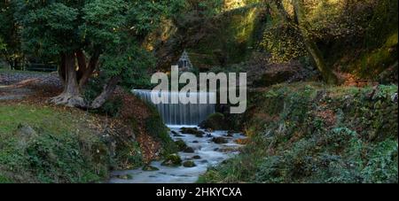 Menacuddle Well in der Nähe von St. Austell, Cornwall - Großbritannien Stockfoto