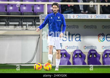 Florenz, Italien. 05th. Februar 2022. Luis Alberto (Lazio) während ACF Fiorentina vs SS Lazio, italienische Fußballserie A Spiel in Florenz, Italien, Februar 05 2022 Kredit: Unabhängige Fotoagentur/Alamy Live Nachrichten Stockfoto