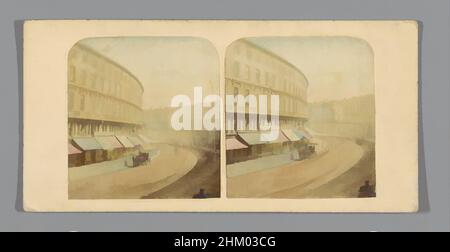 Kunst inspiriert von Blick auf die Regent Street in London, Quadrant, Regent Street, Blick auf London, Regent Street, c. 1850 - c. 1880, Karton, Albumendruck, Höhe 85 mm × Breite 170 mm, Classic Works modernisiert von Artotop mit einem Schuss Moderne. Formen, Farbe und Wert, auffällige visuelle Wirkung auf Kunst. Emotionen durch Freiheit von Kunstwerken auf zeitgemäße Weise. Eine zeitlose Botschaft, die eine wild kreative neue Richtung verfolgt. Künstler, die sich dem digitalen Medium zuwenden und die Artotop NFT erschaffen Stockfoto