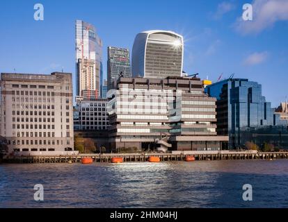 Sehenswürdigkeiten der Stadt London Stockfoto