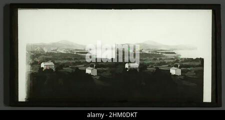 Kunst inspiriert von Blick auf La Seyne-sur-Mer, von Toulon aus gesehen, Frankreich, Vue générale de la Seyne, Pry de l'autre côté de la rade de Toulon, Ferrier Père-Fils et Soulier, Claude-Marie Ferrier, Toulon, 1860 - 1870, Glas, Zegel Rand:, Rutsche, Höhe 83 mm × Breite 170 mm, Classic Works modernisiert von Artotop mit einem Schuss Moderne. Formen, Farbe und Wert, auffällige visuelle Wirkung auf Kunst. Emotionen durch Freiheit von Kunstwerken auf zeitgemäße Weise. Eine zeitlose Botschaft, die eine wild kreative neue Richtung verfolgt. Künstler, die sich dem digitalen Medium zuwenden und die Artotop NFT erschaffen Stockfoto