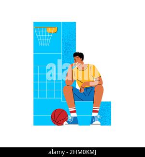 Englisches Alphabet mit Menschen Zeichen. Stock Vektor