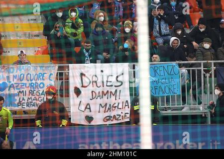 Neapel, Friaul Julisch Venetien, Italien. 6th. Februar 2022. Während des italienischen Serie A Fußballmatches FC Venezia gegen SSC Napoli am 06. Februar 2022 im Pier Luigi Penzo Stadion in Venedig.in Bild: (Bild: © Fabio Sasso/ZUMA Press Wire) Stockfoto