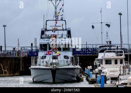 HMS Archer Sovereign Harbor East Sussex Stockfoto