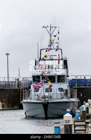 HMS Archer Sovereign Harbor East Sussex Stockfoto