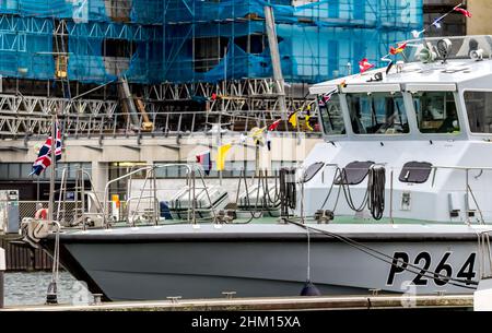 HMS Archer Sovereign Harbor East Sussex Stockfoto