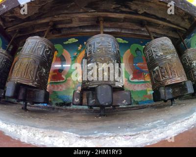 Boudha Stupa, Kathmandu, Nepal. Boudhanath Stupa. Boudhanath, auch Boudha genannt, ist eine Stupa in Kathmandu, Nepal. Stockfoto