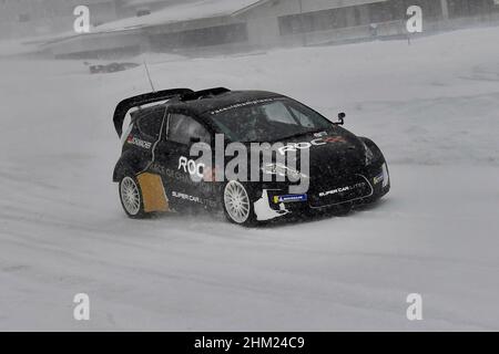 Pite Havsbad Pitea, Schweden. 04th. Februar 2022. 04.02.2022, Pite Havsbad Piteå, ROC - Race of Champions 2022, im Bild Mick Schumacher (Deutschland) Quelle: dpa/Alamy Live News Stockfoto