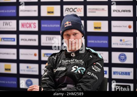 Pite Havsbad Pitea, Schweden. 04th. Februar 2022. 04.02.2022, Pite Havsbad Piteå, ROC - Race of Champions 2022, im Bild JOHAN KRISTOFFERSSON (Schweden) Quelle: dpa/Alamy Live News Stockfoto