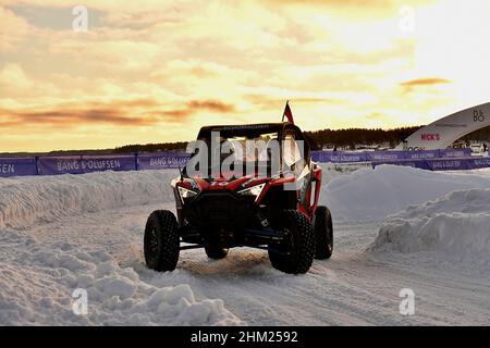 Pite Havsbad Pitea, Schweden. 05th. Februar 2022. 05.02.2022, Pite Havsbad Piteå, ROC - Race of Champions 2022, im Bild Mick Schumacher (Deutschland) Quelle: dpa/Alamy Live News Stockfoto