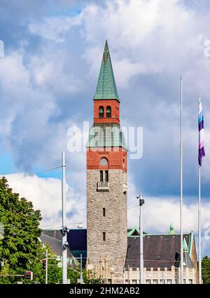 Nationalmuseum, Helsinki, Kreis Uusimaa, Finnland Stockfoto