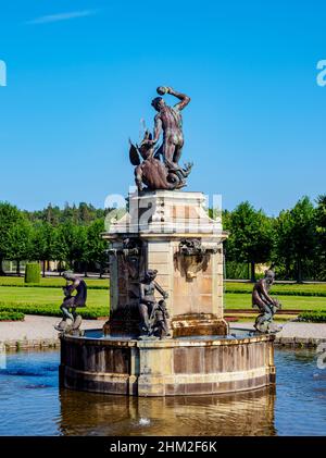 Schlossgarten Drottningholm, Stockholm, Provinz Stockholm, Schweden Stockfoto