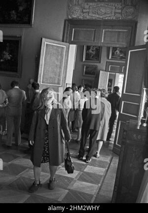 Kunstgalerie, Russland, UdSSR, April 1976 Stockfoto