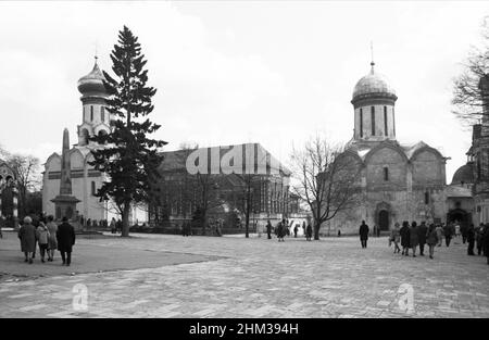 Sagorski-Kloster, Region Moskau, Russland, UdSSR, April 1976 Stockfoto