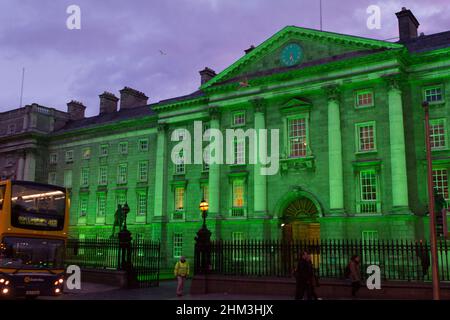 St. Patrick's Day Feier in Dublin, Irland Stockfoto