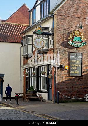 The Manchester Arms in Scale Lane, Hull, Humberside, East Yorkshire, England, Großbritannien Stockfoto