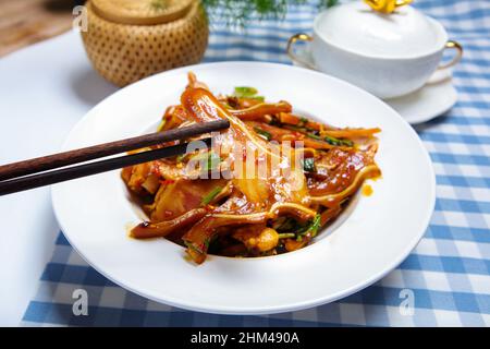 Schwein Ohr Stockfoto