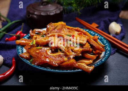 Schwein Ohr Stockfoto