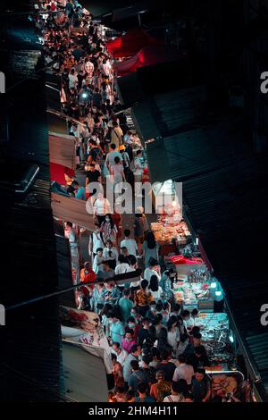 Irdisches Feuerwerk riecht Stockfoto