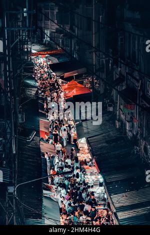 Irdisches Feuerwerk riecht Stockfoto