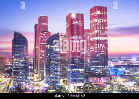 Shenzhen Nanshan District CBD Stockfoto