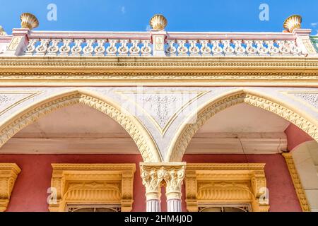 Eklektische Architektur in Ciego de Avila, Kuba Stockfoto